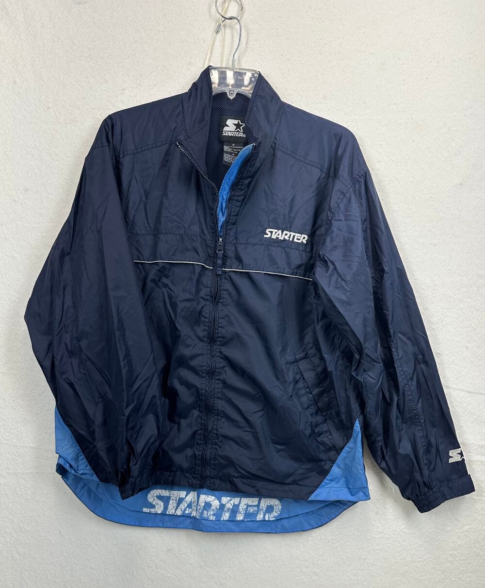 Starter Full Zip Retro Rain Jacket Men's SZ M Retro Sportswear Utility